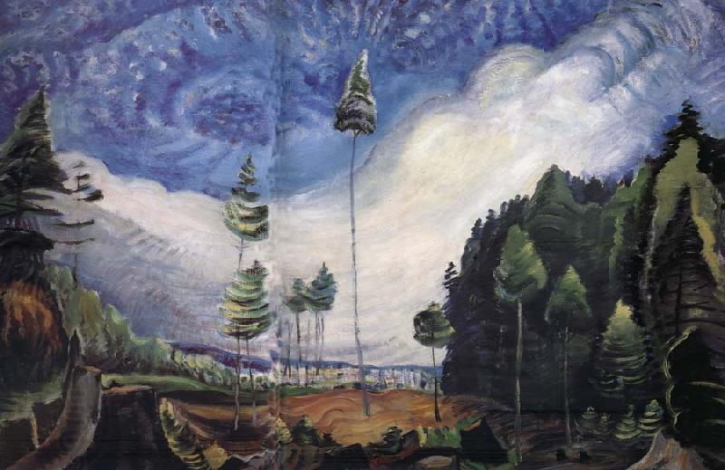 Emily Carr Logger-s Culis oil painting picture